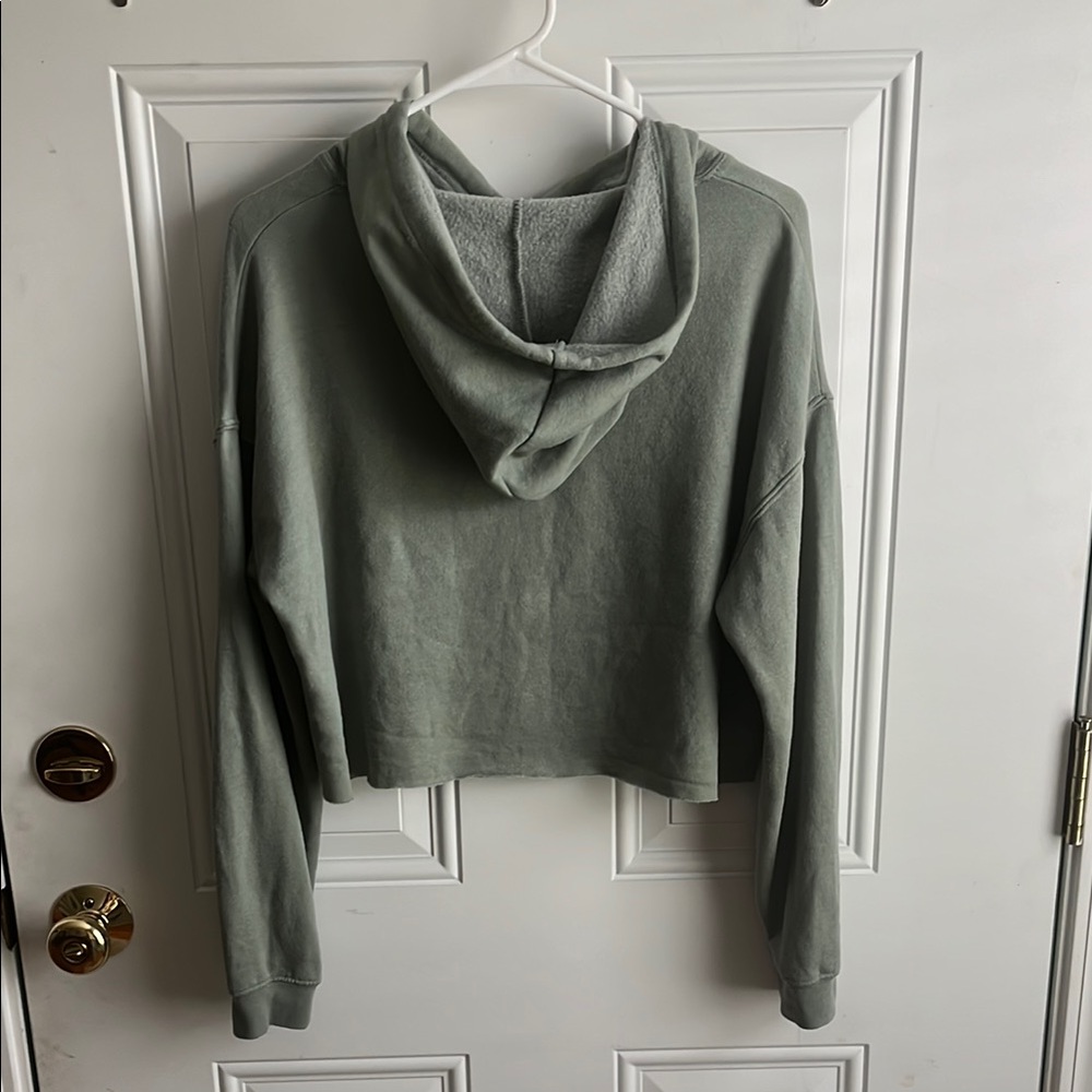 Pure Barre Green Hoodie with White Logo - Picture 5 of 6
